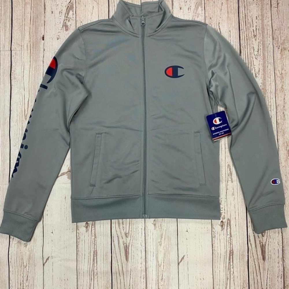 Champion Gray Track Jacket
